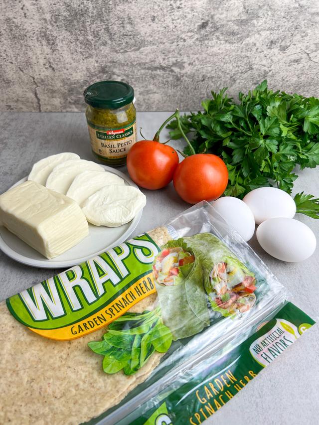 Image of ingredients of Tortilla breakfast