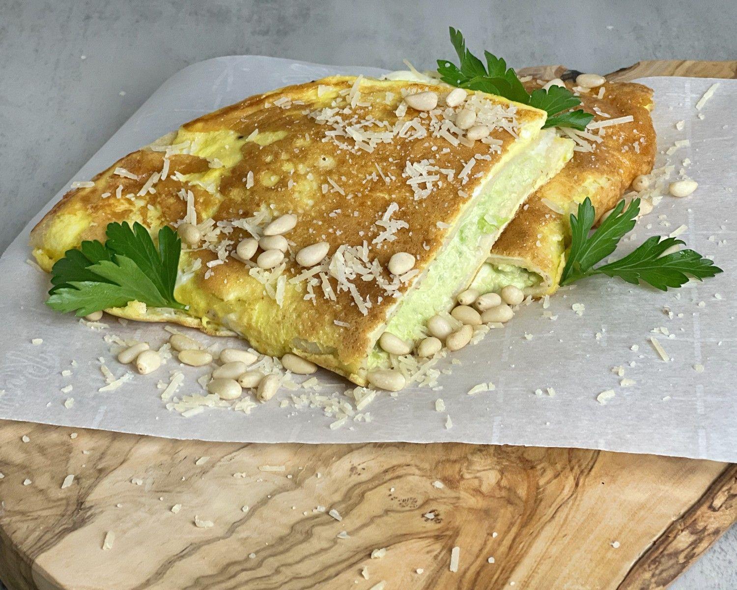 Image of Tortilla breakfast with avocado