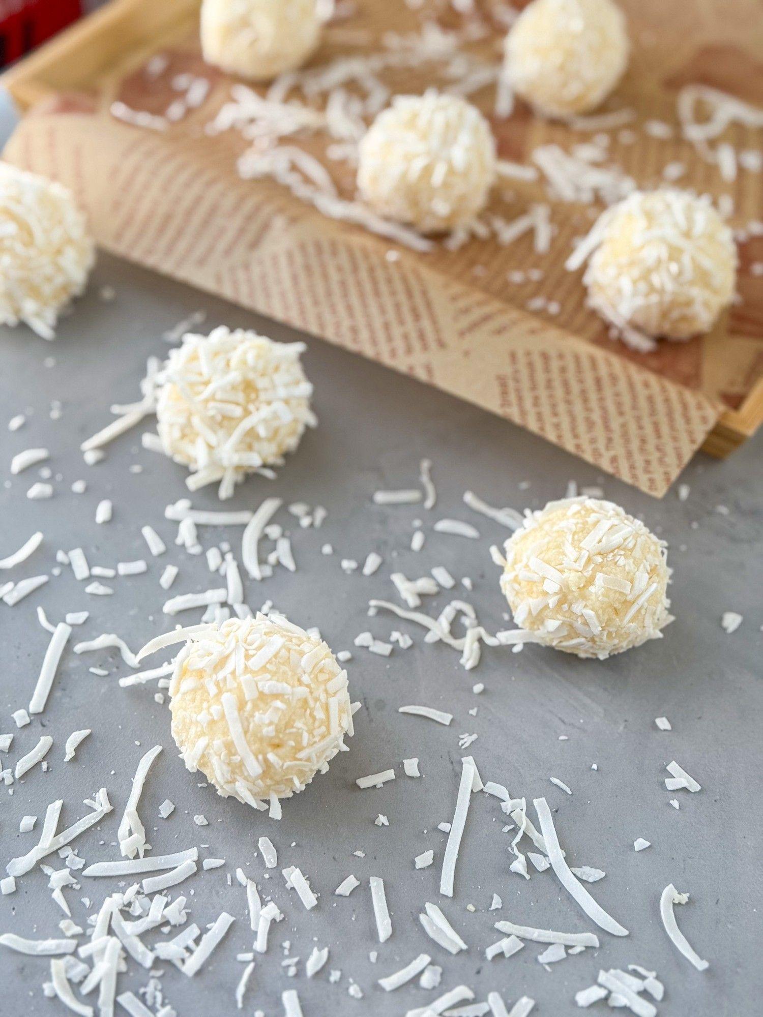 Image of Homemade Raffaello Candies