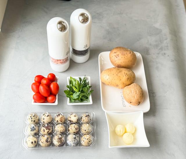 Image of ingredients of Hash Brown Nests