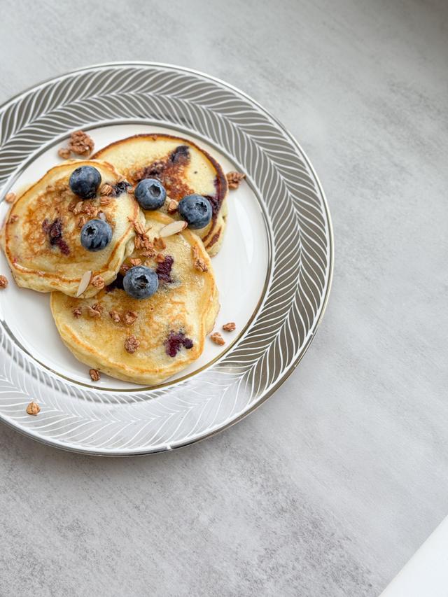 Image of Blueberry Ricotta Pancakes