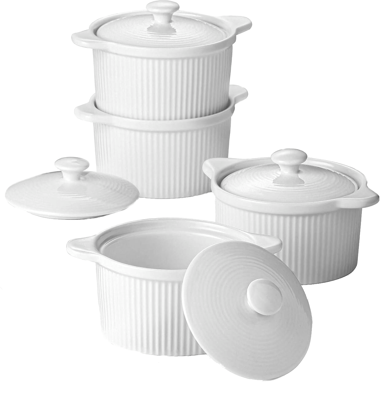 Image of Ramekins with lids