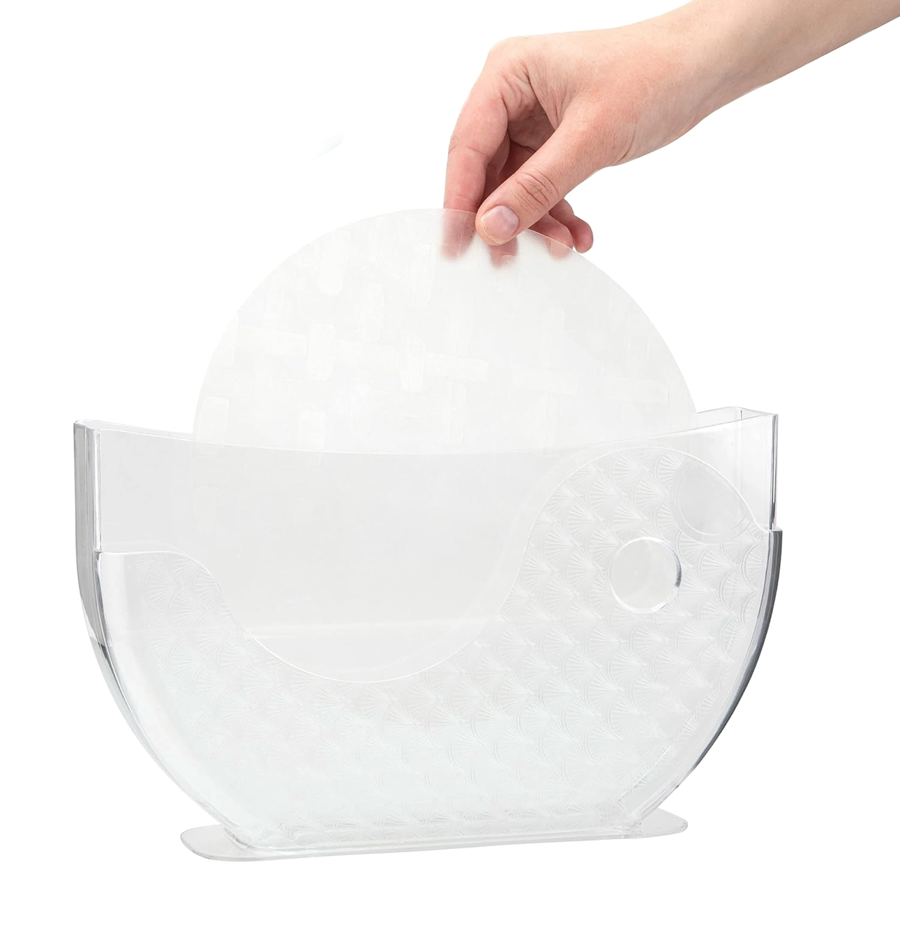 Image of Rice Paper Water Bowl Holder